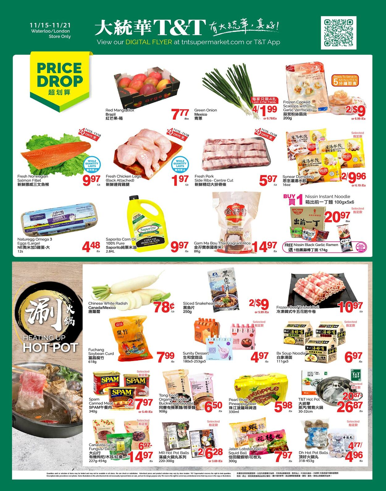 Flyer T&T Supermarket 15.11.2024 - 21.11.2024