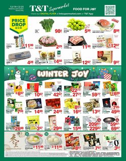 Flyer T&T Supermarket 19.12.2025 - 25.12.2025