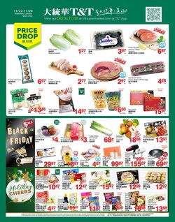 Flyer T&T Supermarket 22.11.2024 - 28.11.2024