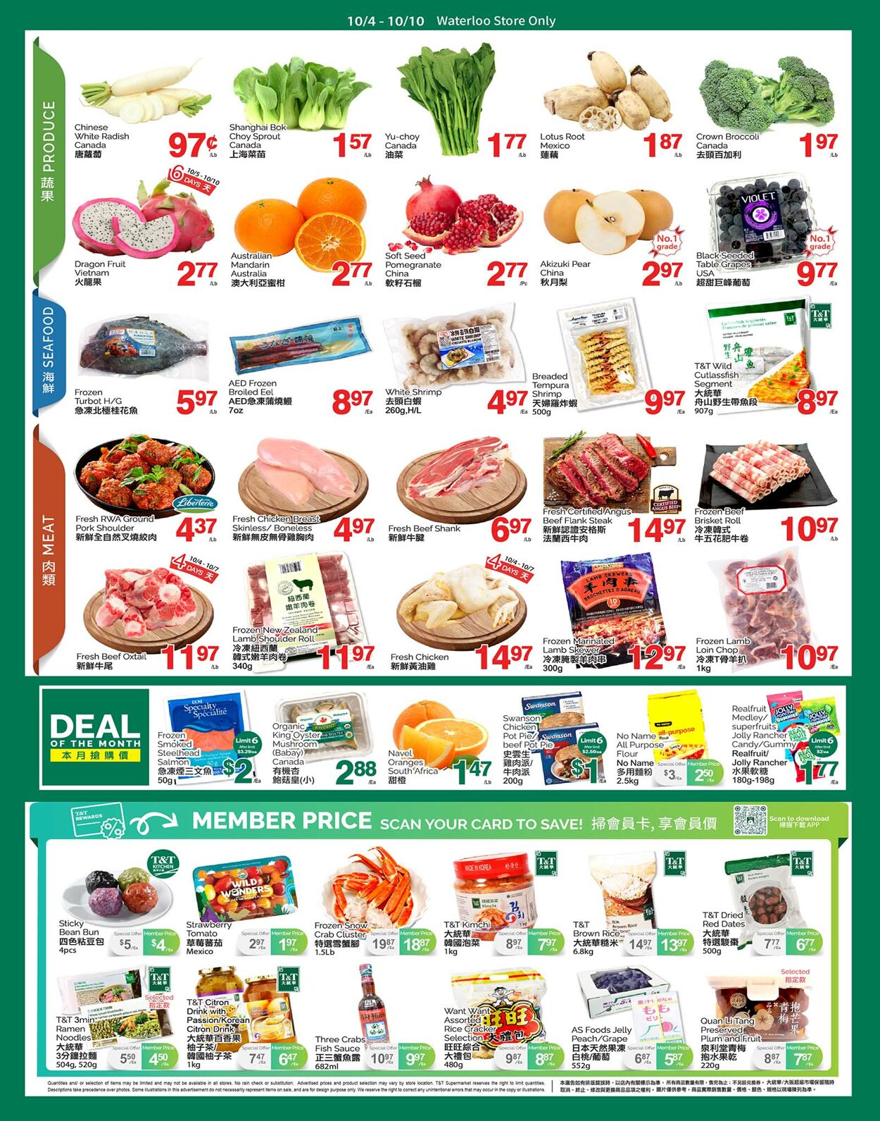 Flyer T&T Supermarket 04.10.2024 - 10.10.2024