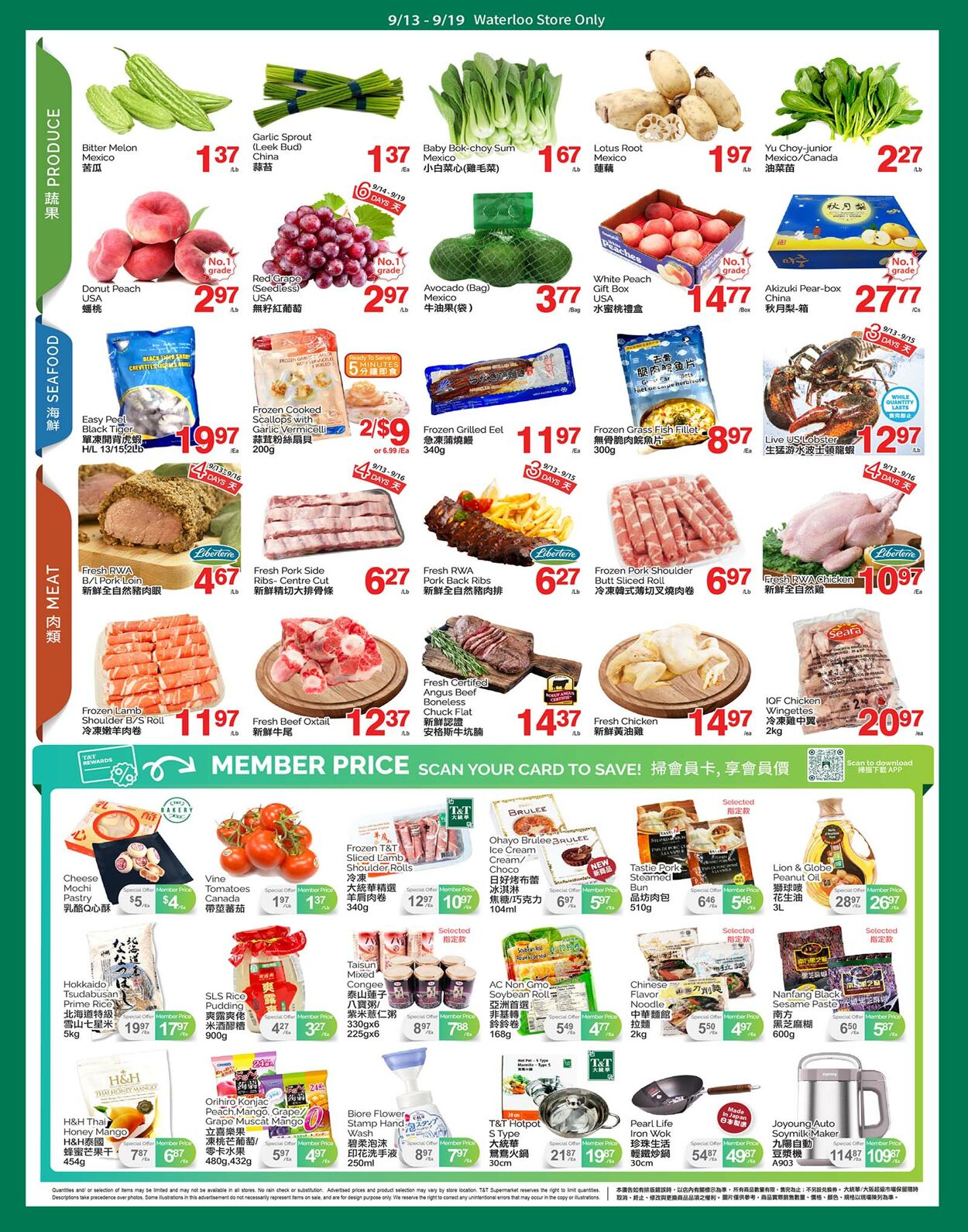 Flyer T&T Supermarket 13.09.2024 - 19.09.2024