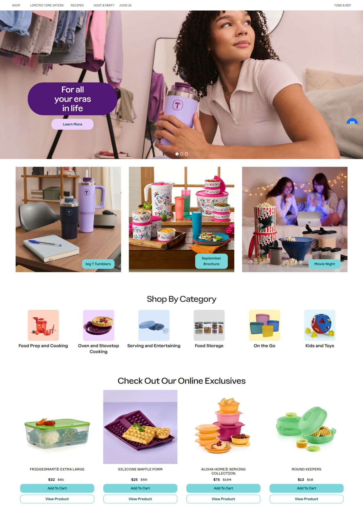 Tupperware Promotional flyers