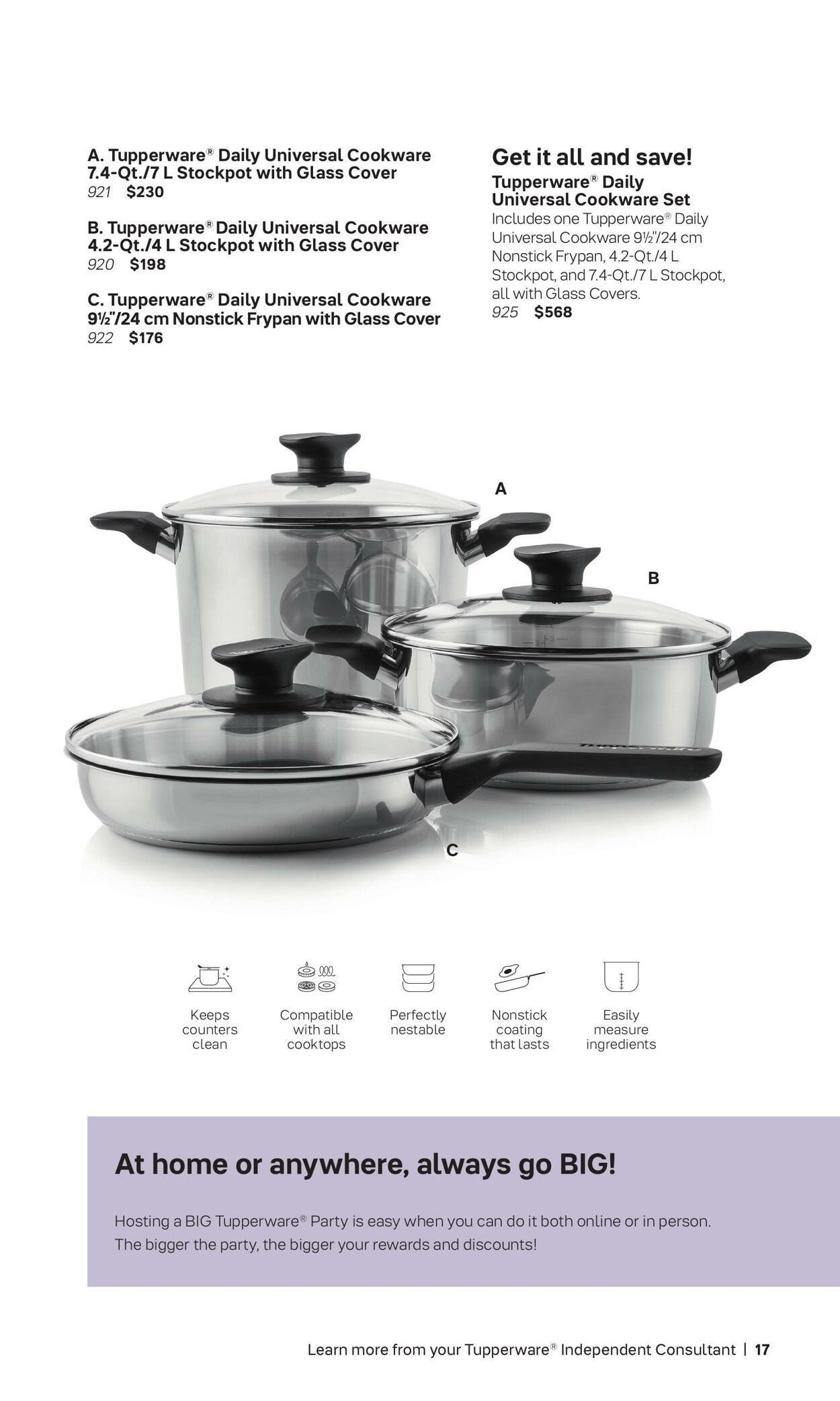 Flyer Tupperware 01.09.2023 - 31.12.2023