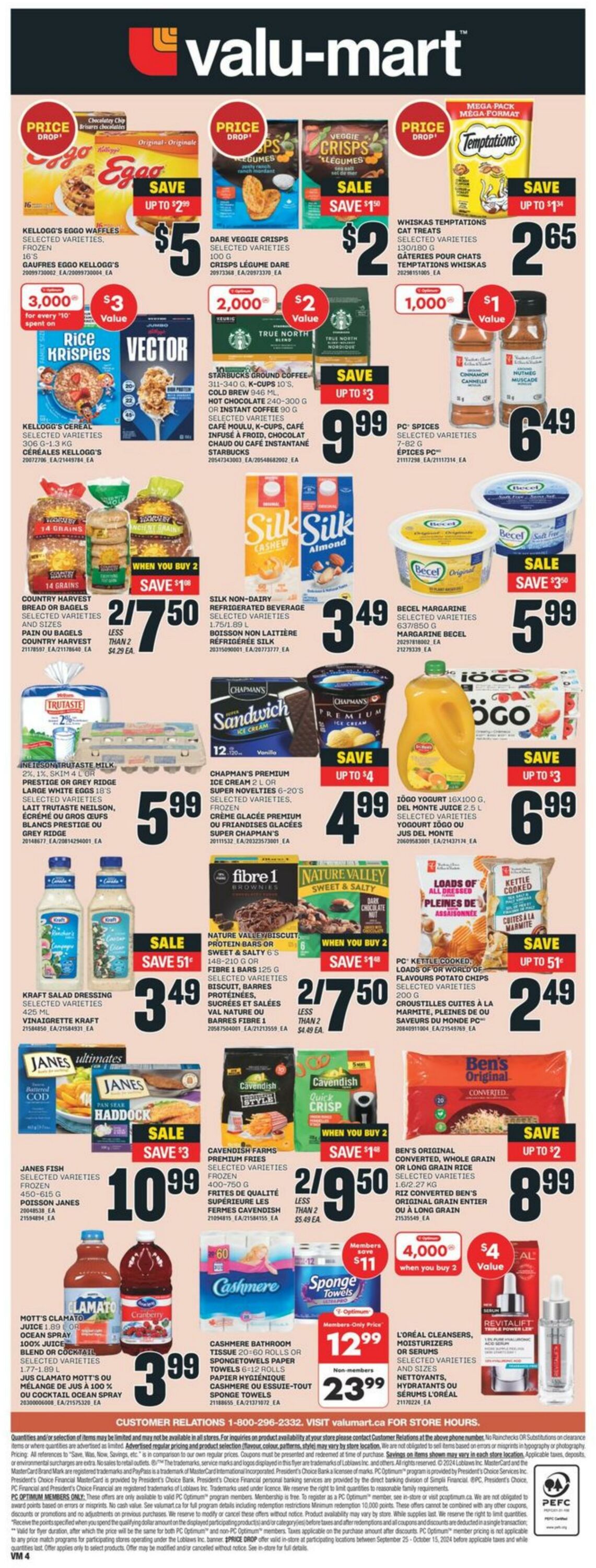 Flyer Valu Mart 03.10.2024 - 09.10.2024