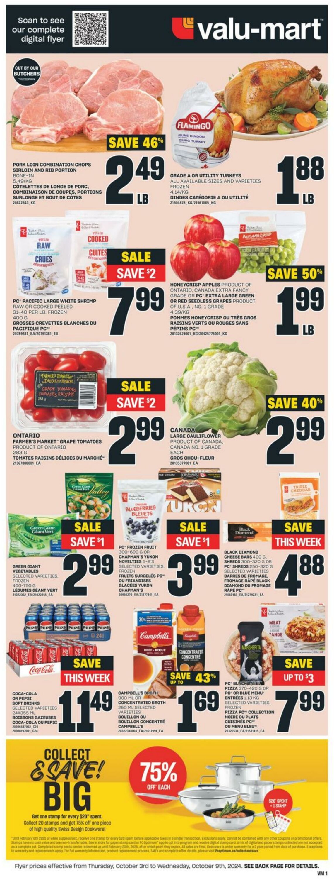 Flyer Valu Mart 03.10.2024 - 09.10.2024