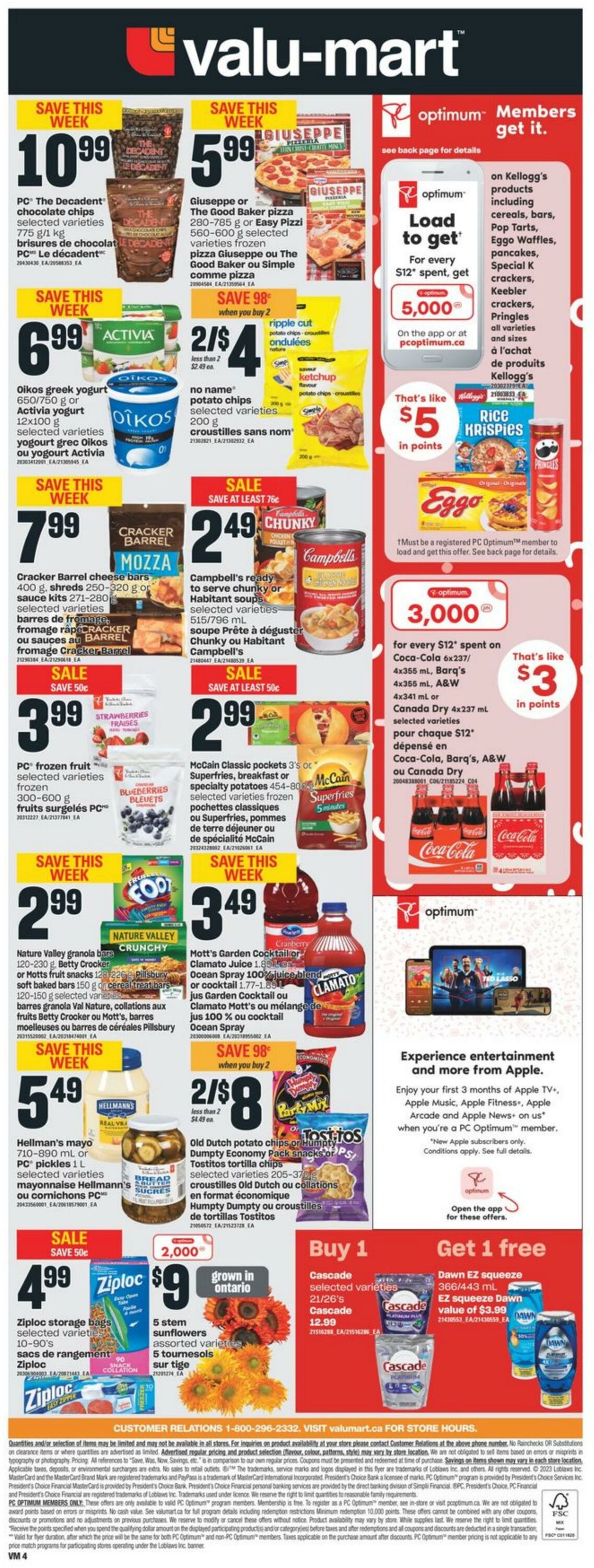 Valu Mart Promotional Flyer - Valid from 03.08 to 09.08 - Page nb 5 ...