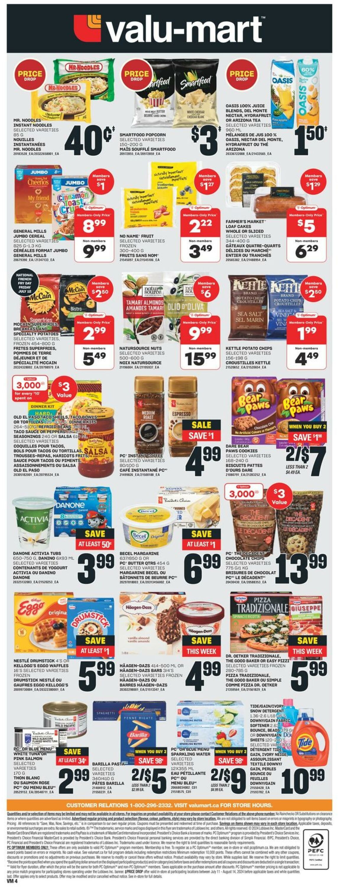 Flyer Valu Mart 11.07.2024 - 17.07.2024