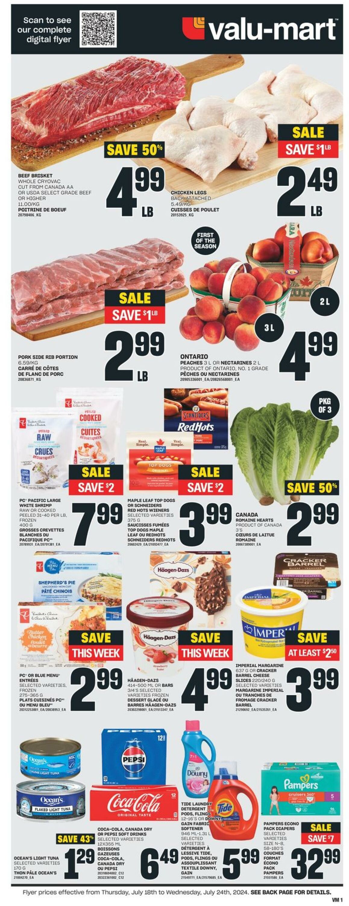 Flyer Valu Mart 18.07.2024 - 24.07.2024