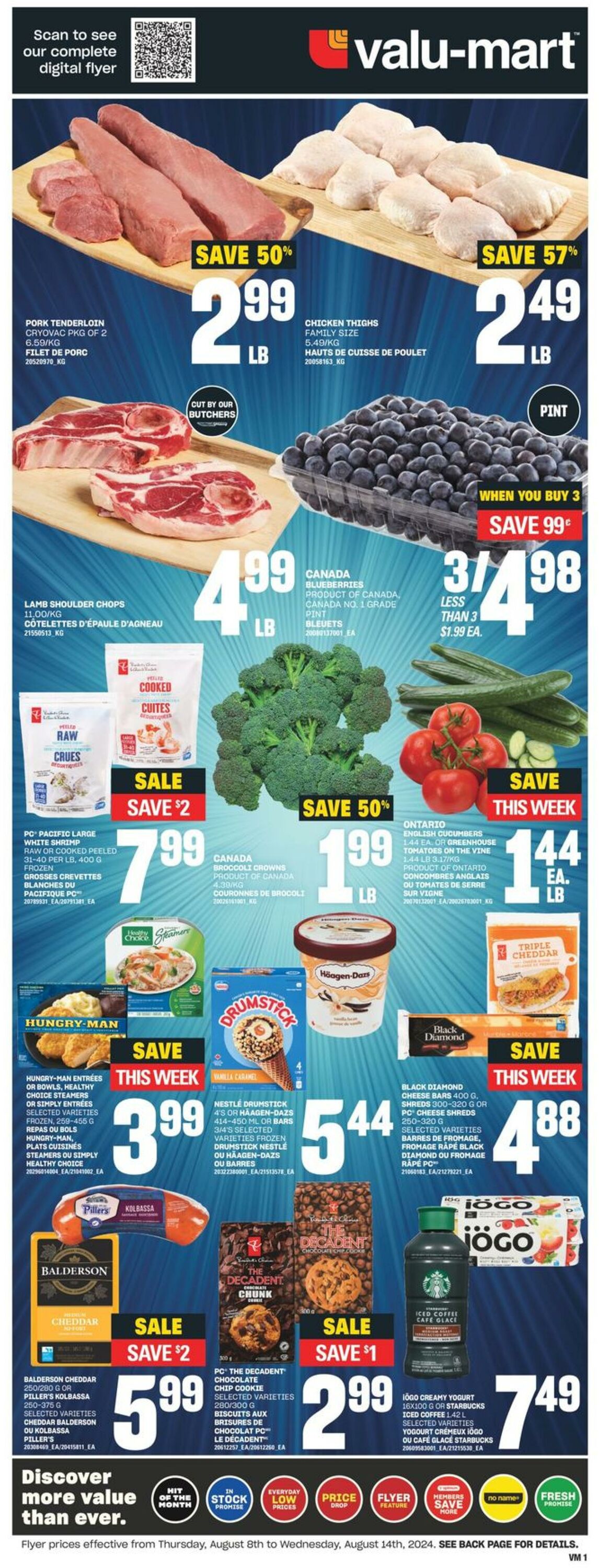 Flyer Valu Mart 08.08.2024 - 14.08.2024