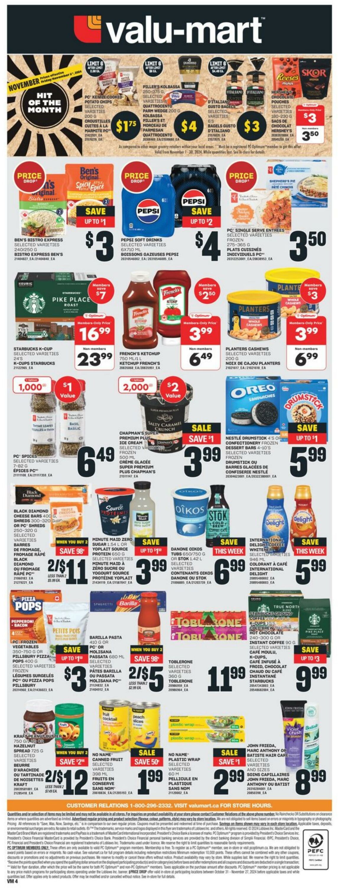 Flyer Valu Mart 31.10.2024 - 06.11.2024