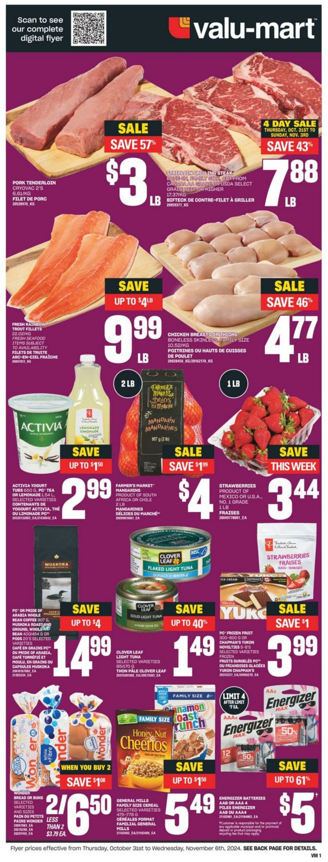 Flyer Valu Mart 31.10.2024 - 06.11.2024