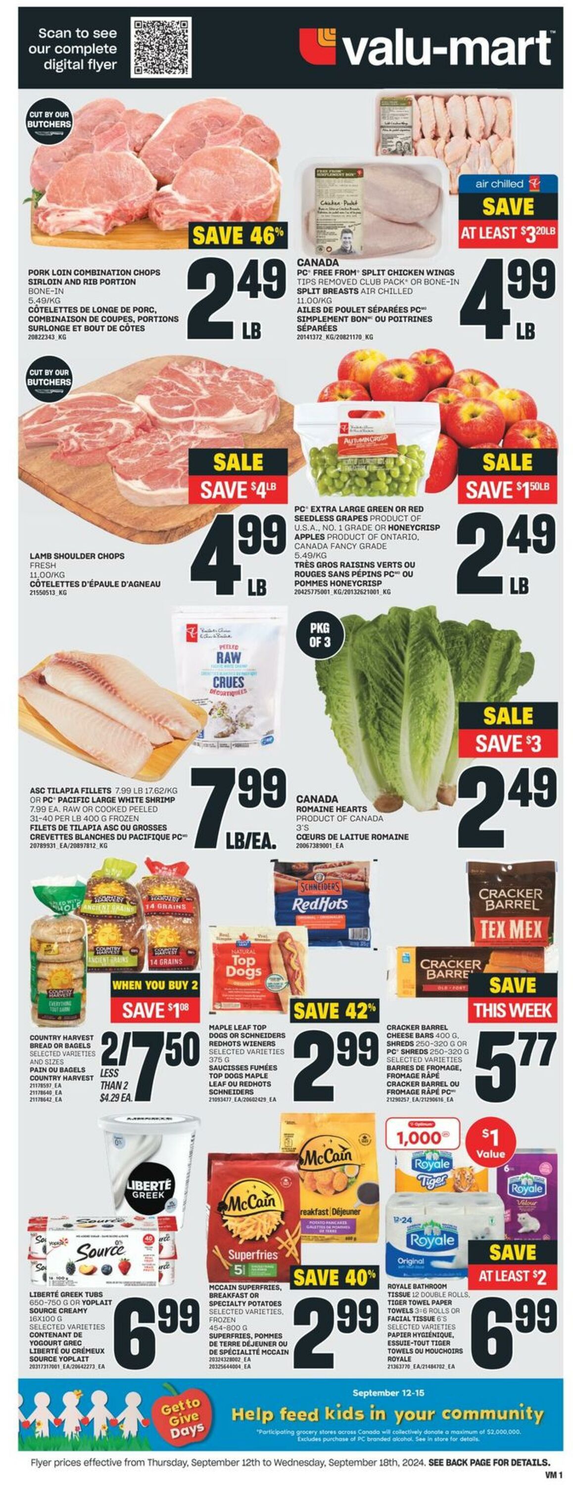 Flyer Valu Mart 12.09.2024 - 18.09.2024