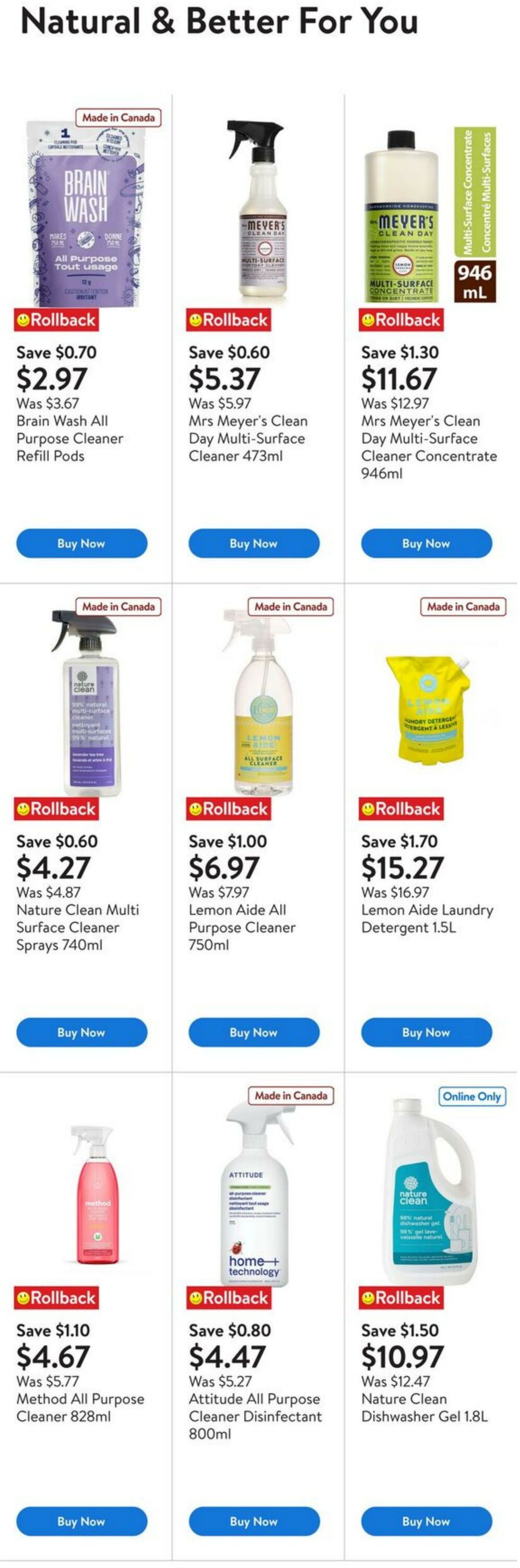 Flyer Walmart 25.09.2025 - 08.10.2025