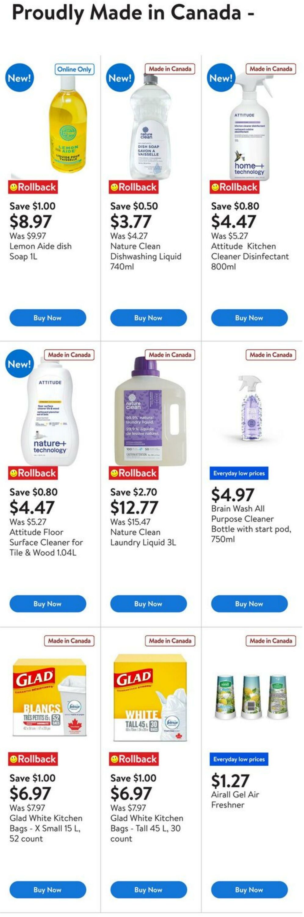 Flyer Walmart 25.09.2025 - 08.10.2025