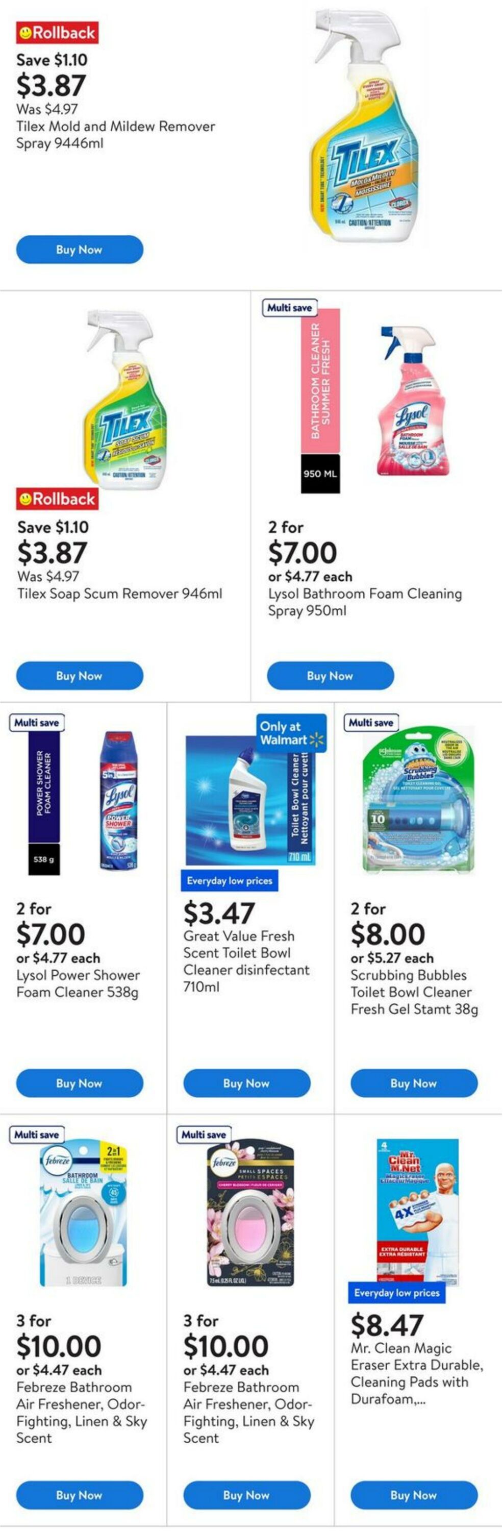 Flyer Walmart 25.09.2025 - 08.10.2025