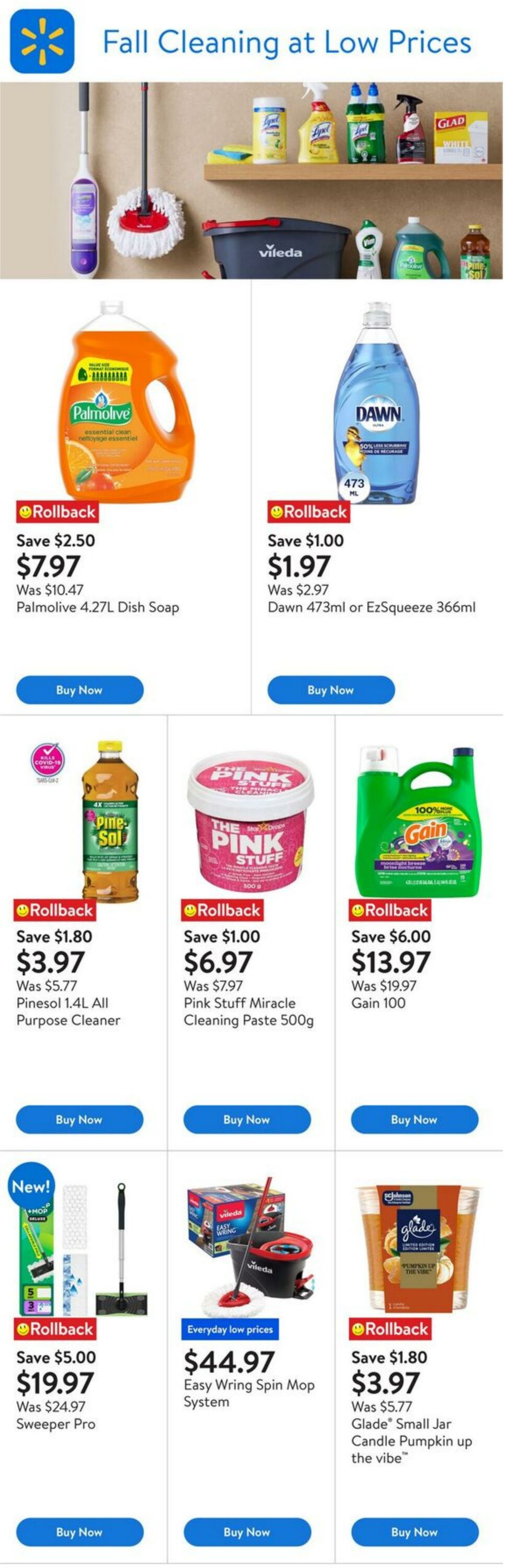 Flyer Walmart 25.09.2025 - 08.10.2025