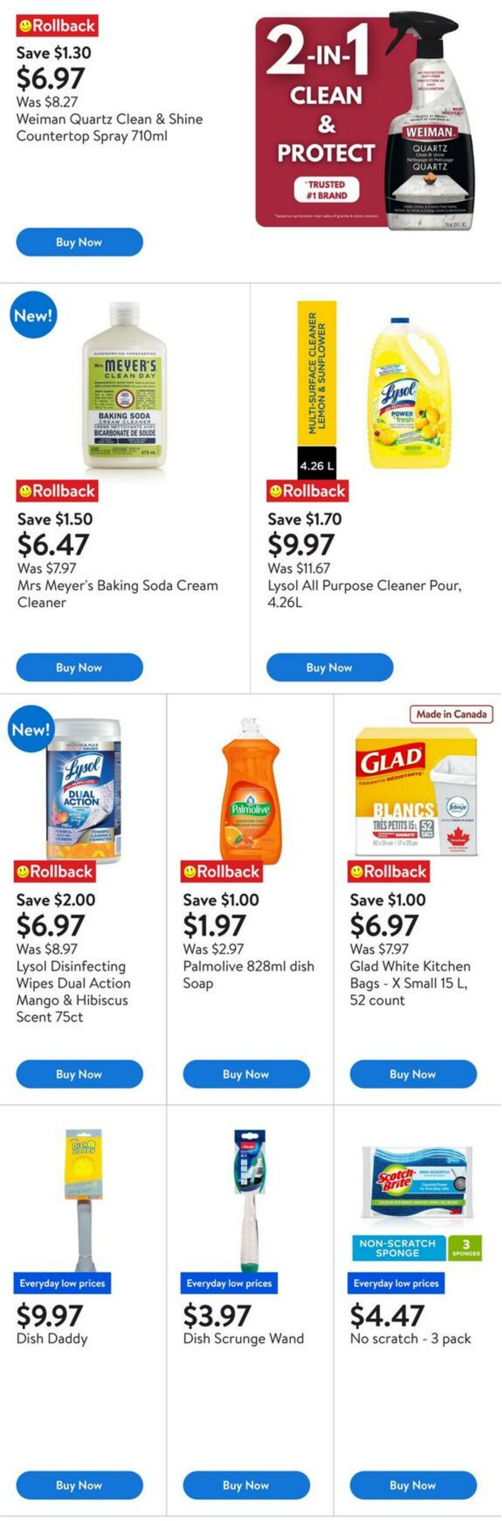 Flyer Walmart 25.09.2025 - 08.10.2025