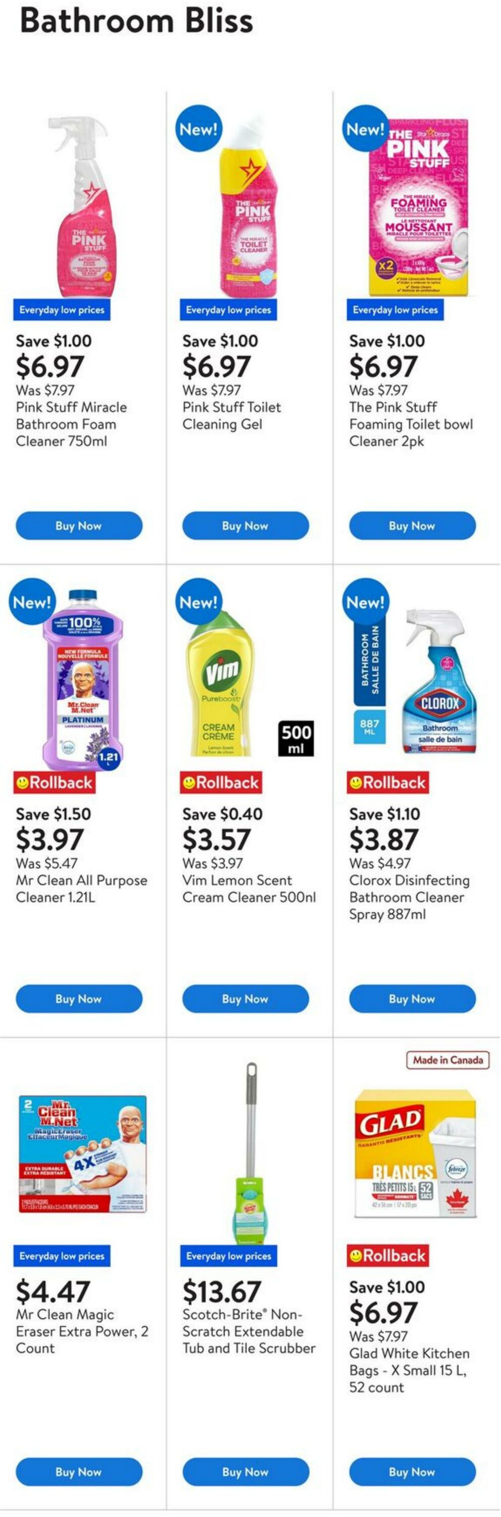 Flyer Walmart 25.09.2025 - 08.10.2025