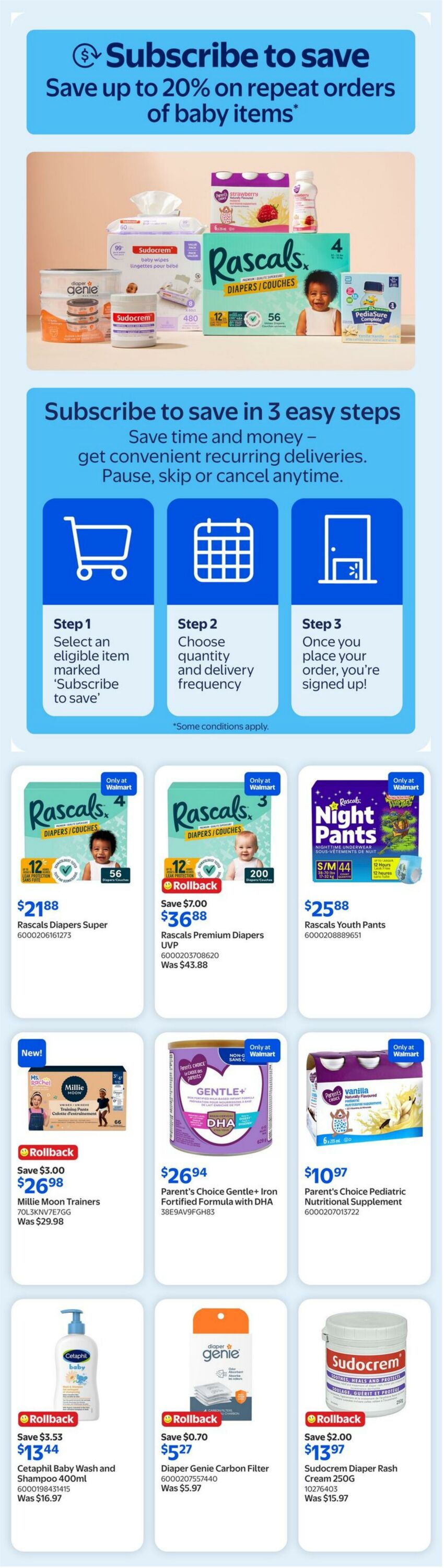 Flyer Walmart 25.06.2026 - 01.07.2026