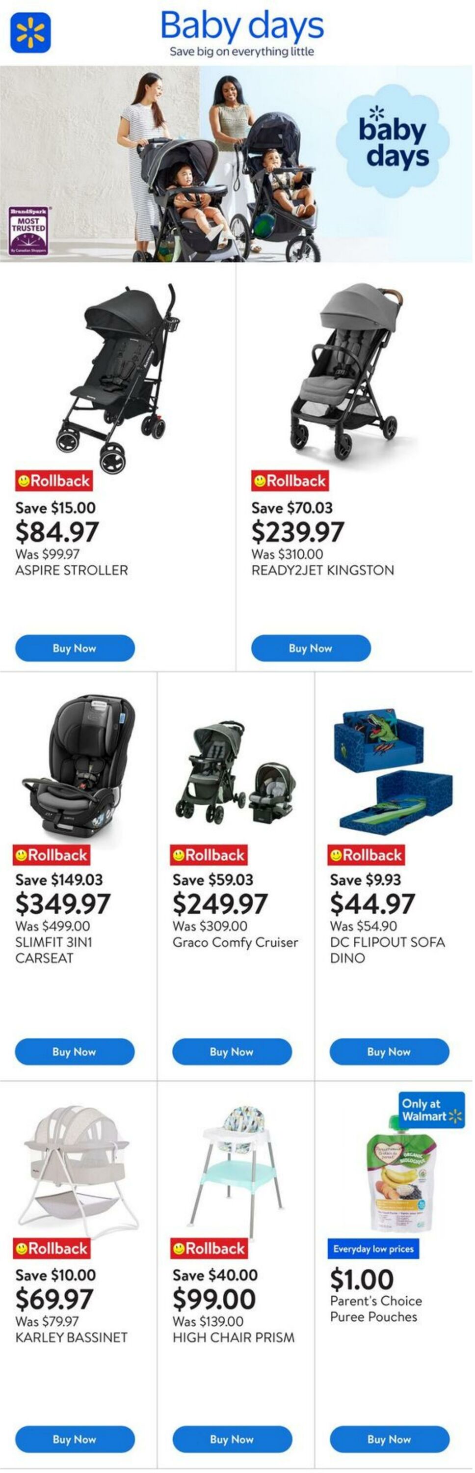 Flyer Walmart 25.09.2025 - 08.10.2025