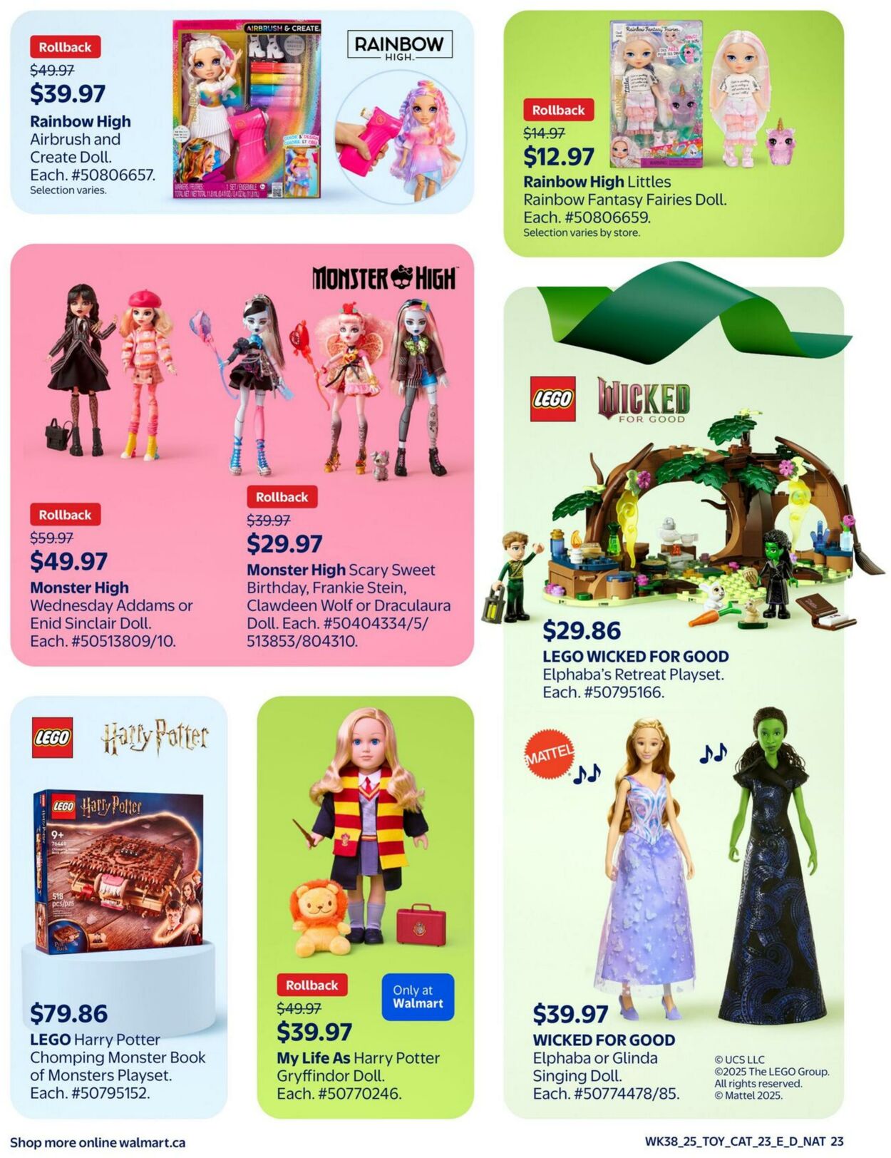 Flyer Walmart 16.10.2025 - 24.12.2025