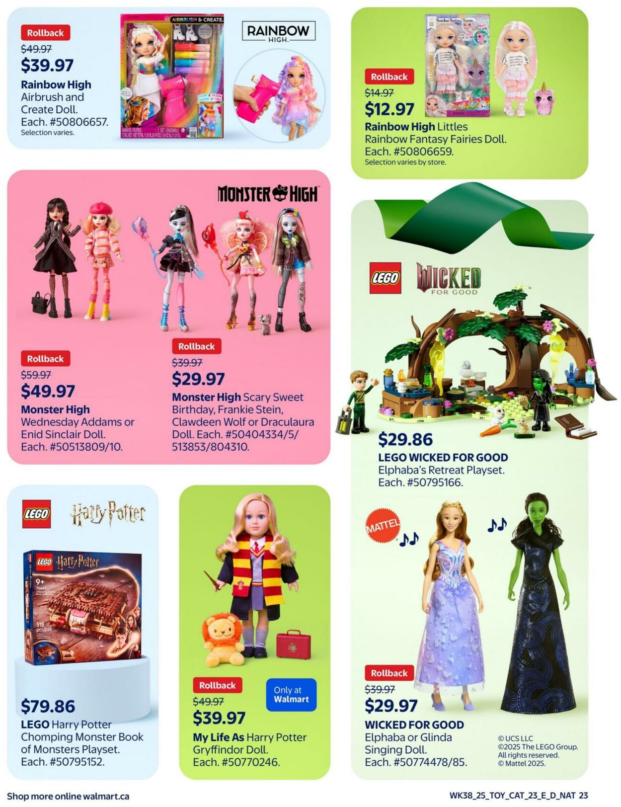 Flyer Walmart 16.10.2025 - 24.12.2025