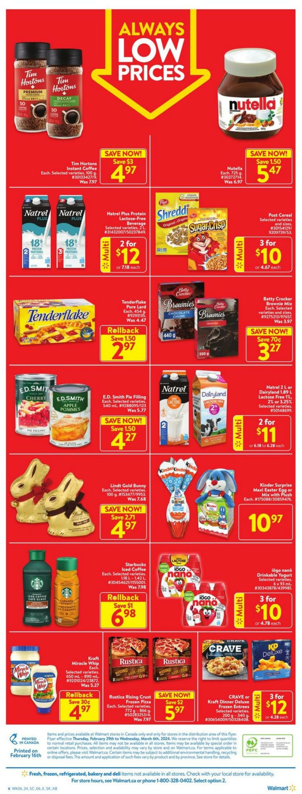 Flyer Walmart 29.02.2024 - 06.03.2024