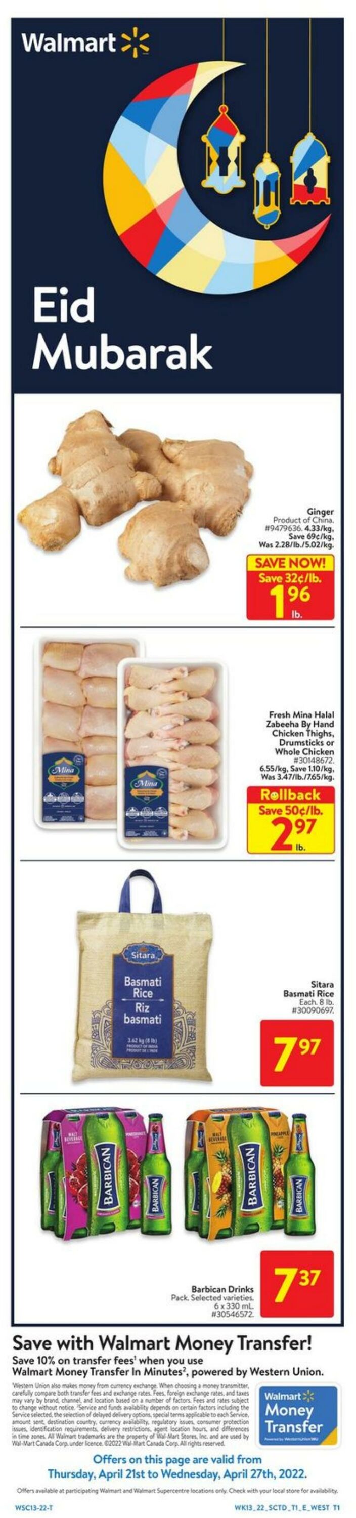 Flyer Walmart 21.04.2022 - 27.04.2022