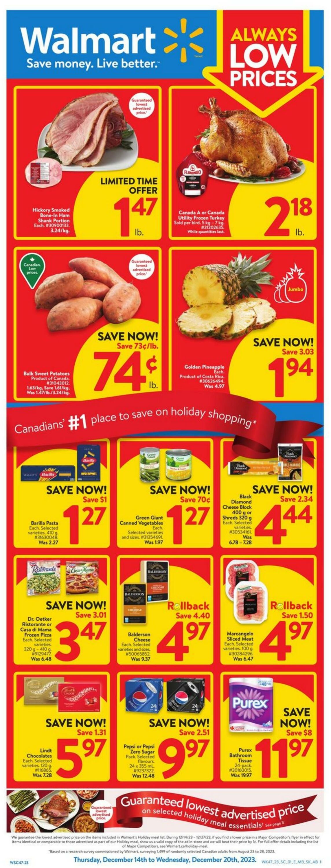 Walmart Promotional Flyer - Alberta - Christmas - Valid from 14.12 to ...