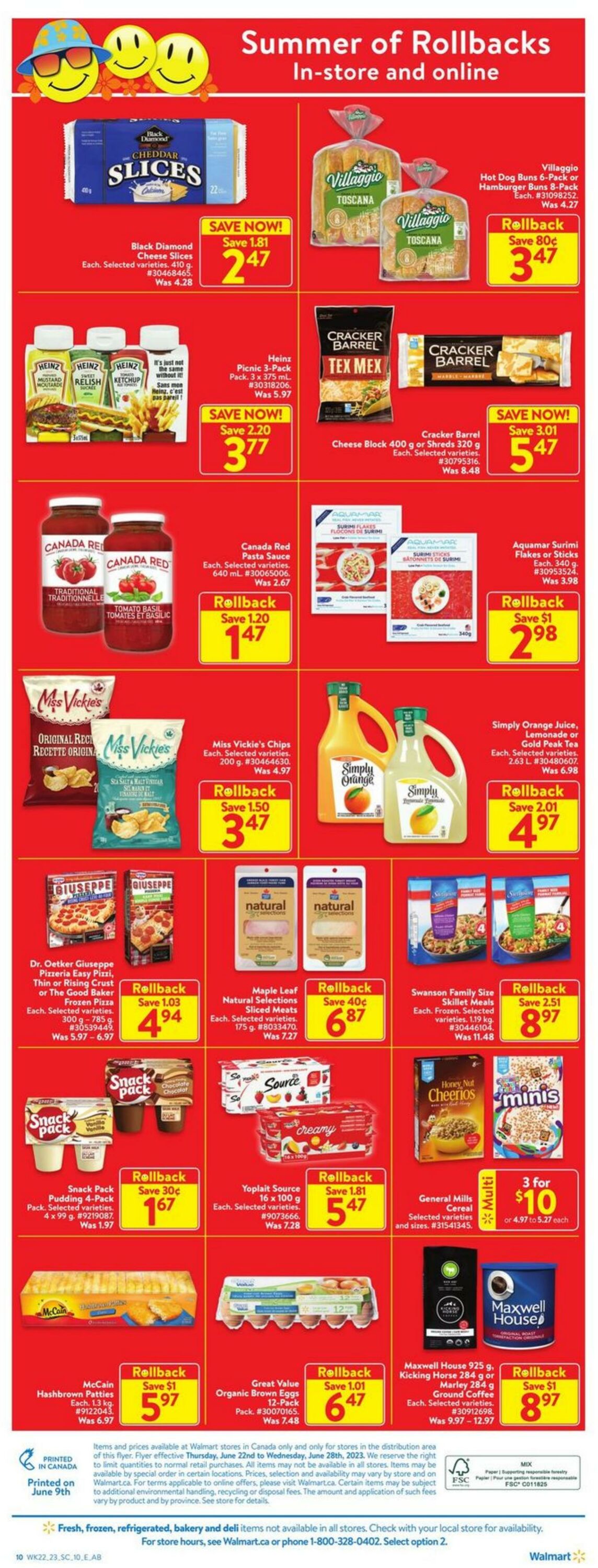 Flyer Walmart 22.06.2023 - 28.06.2023