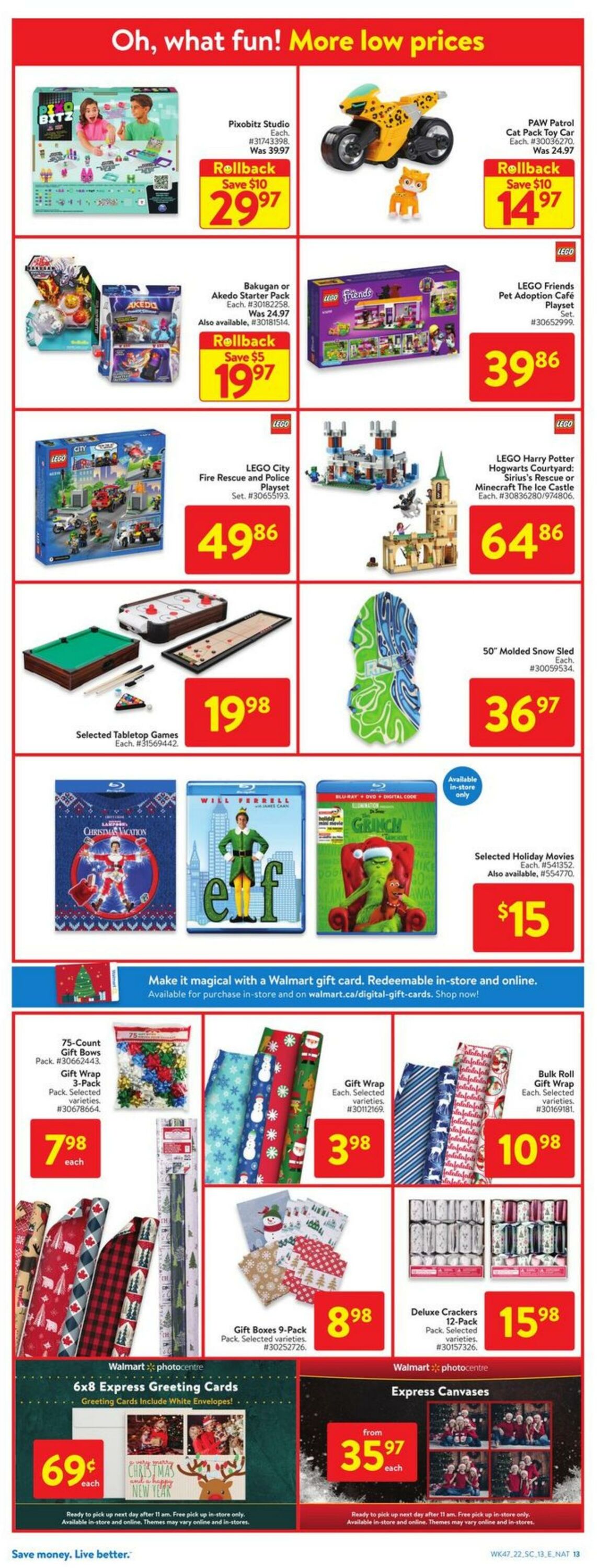 Flyer Walmart 15.12.2022 - 21.12.2022