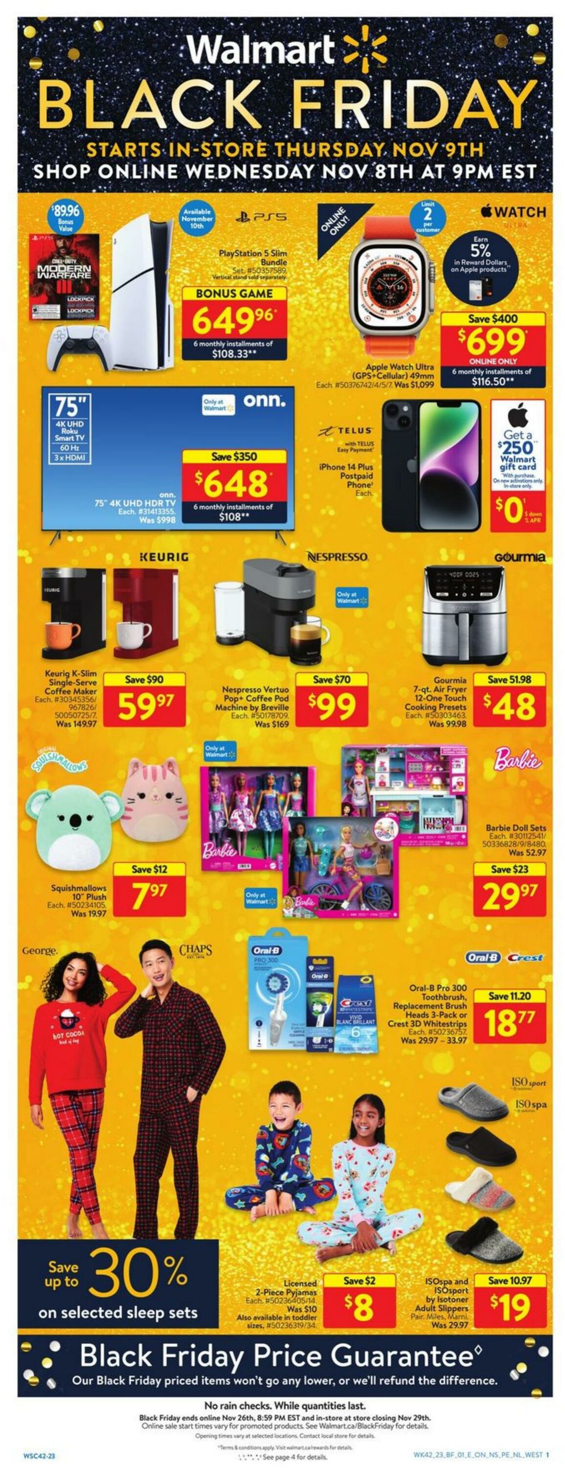 Flyer Walmart 08.11.2023 - 15.11.2023