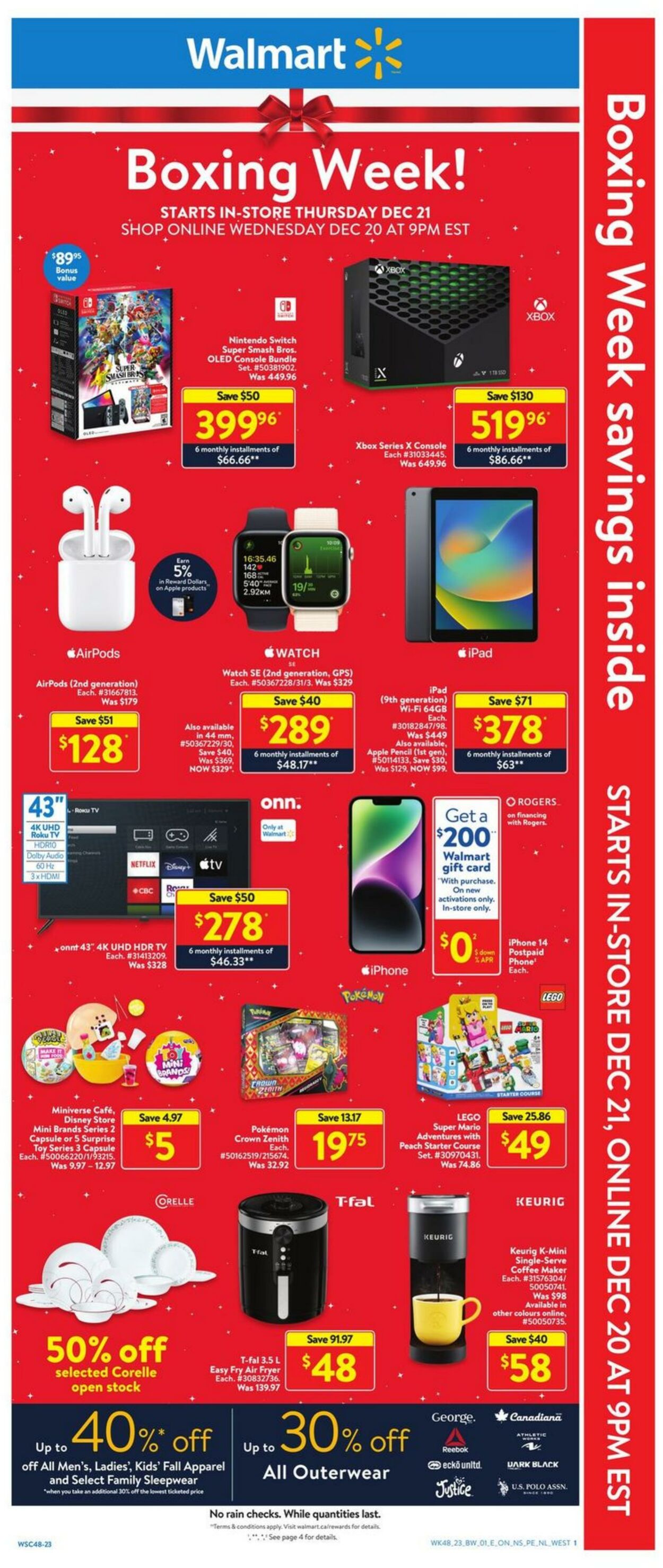 Flyer Walmart 20.12.2023 - 27.12.2023