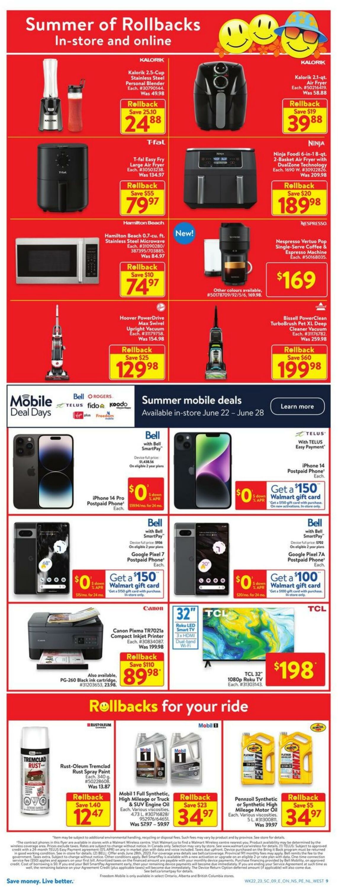 Flyer Walmart 22.06.2023 - 28.06.2023