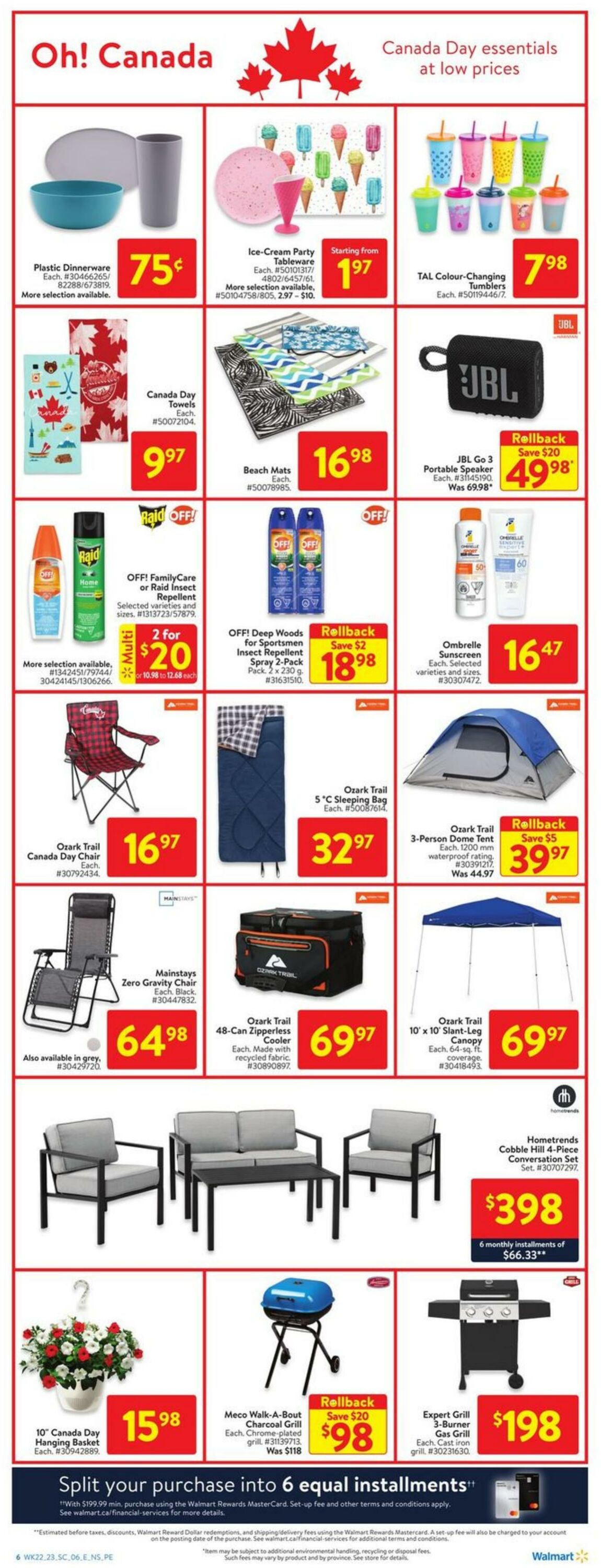 Flyer Walmart 22.06.2023 - 28.06.2023