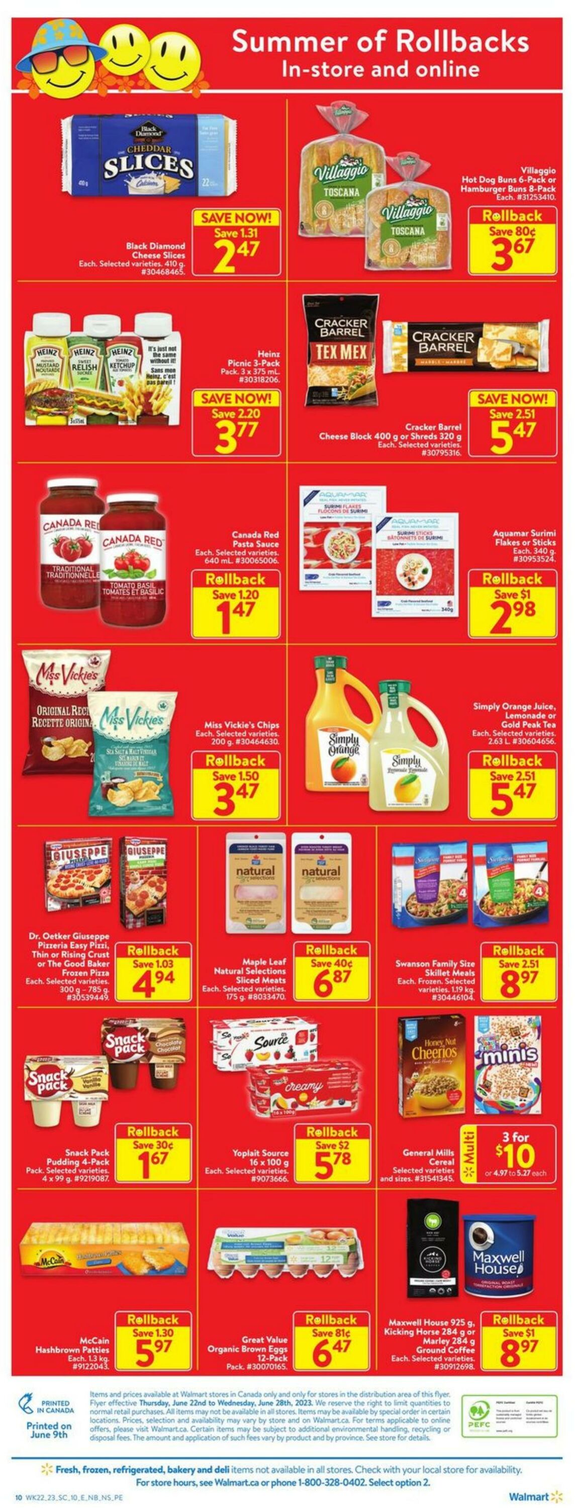 Flyer Walmart 22.06.2023 - 28.06.2023