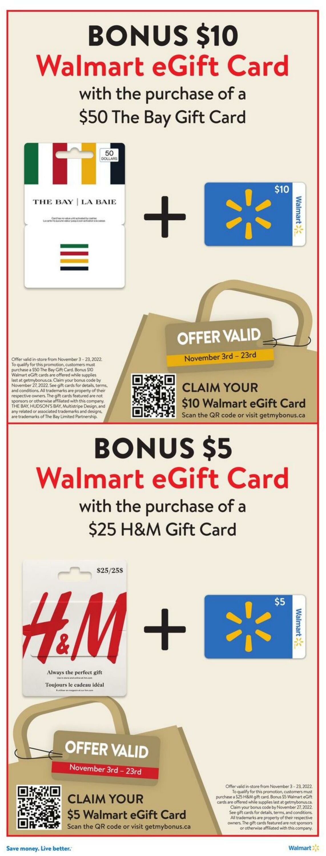 Flyer Walmart 03.11.2022 - 09.11.2022