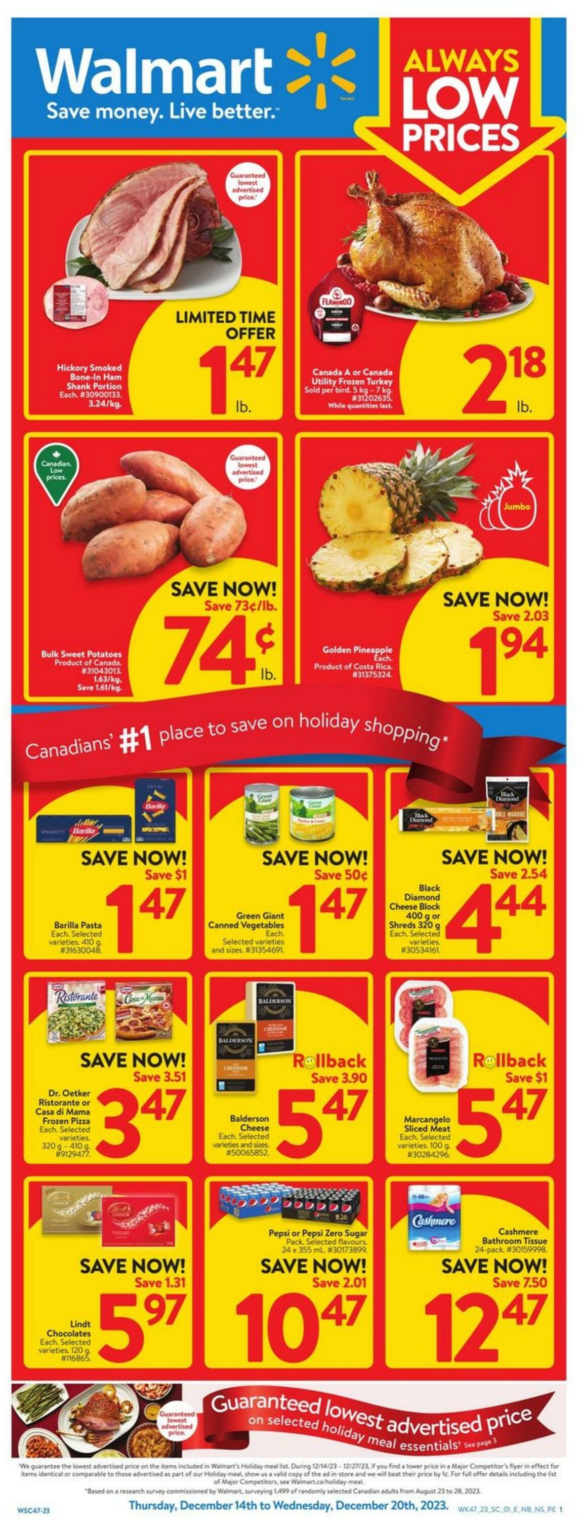 Walmart Promotional Flyer Prince Edward Island Christmas 2023