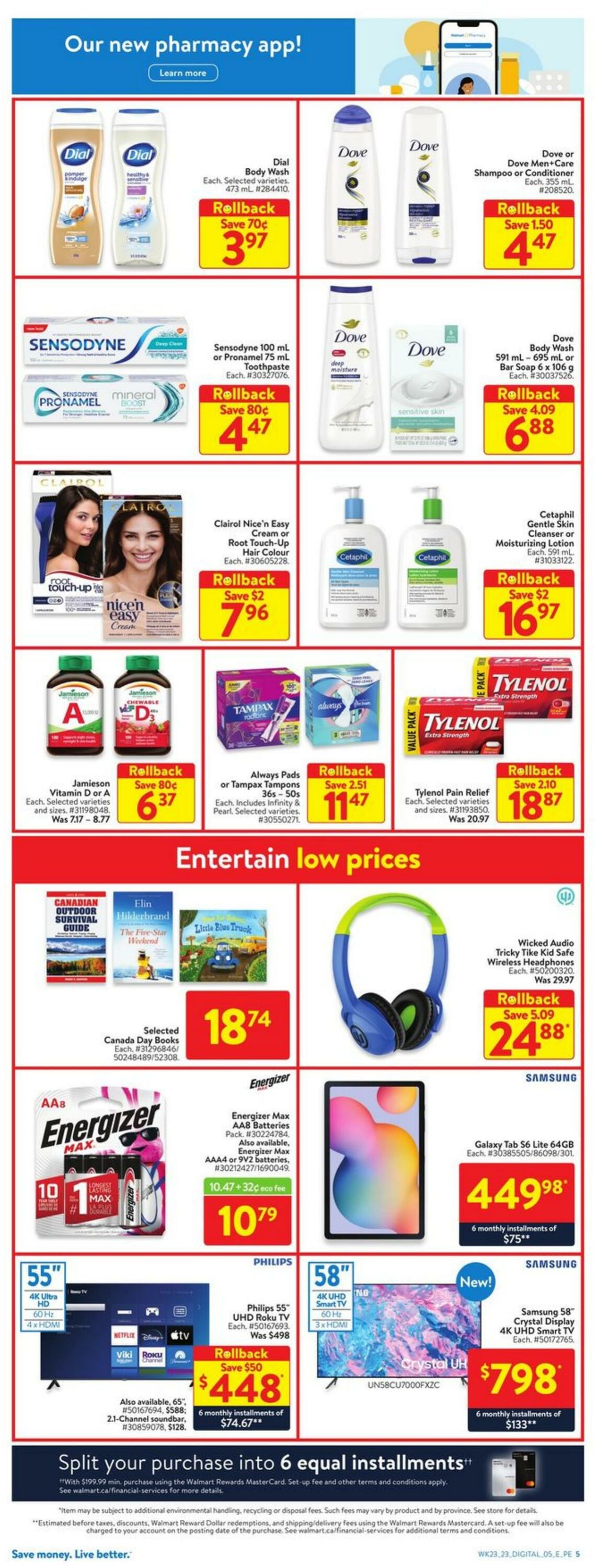 Flyer Walmart 29.06.2023 - 05.07.2023