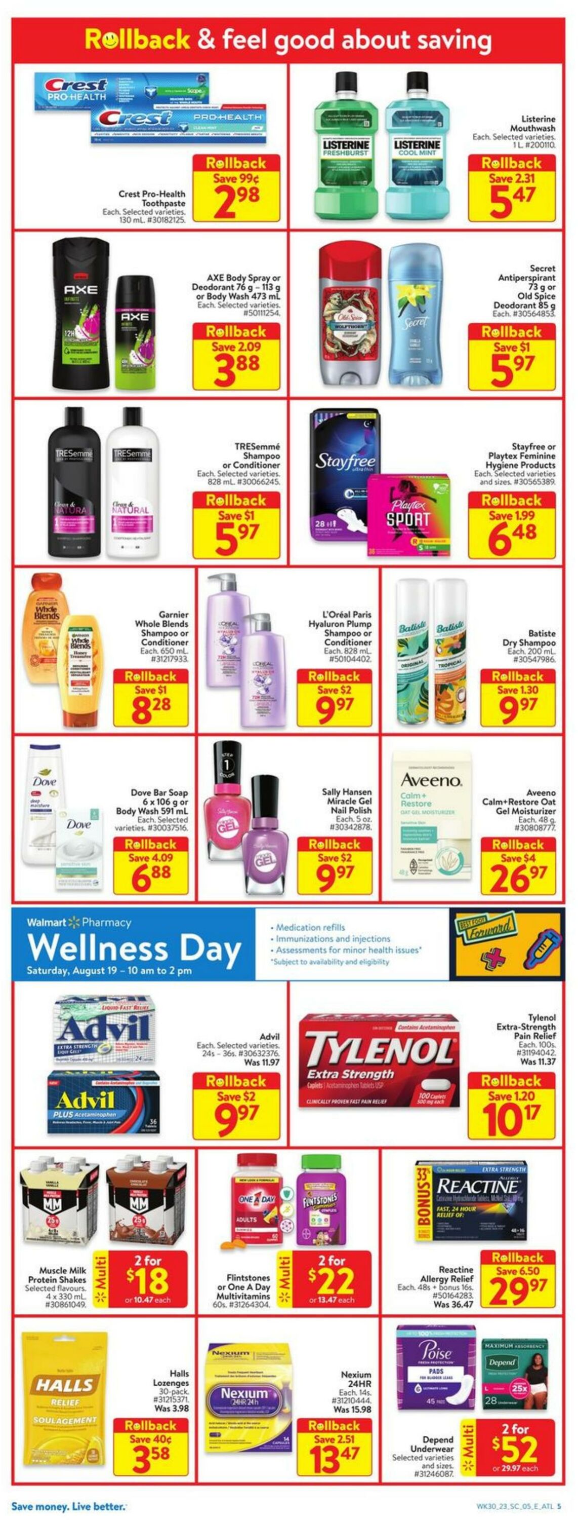 Flyer Walmart 17.08.2023 - 23.08.2023