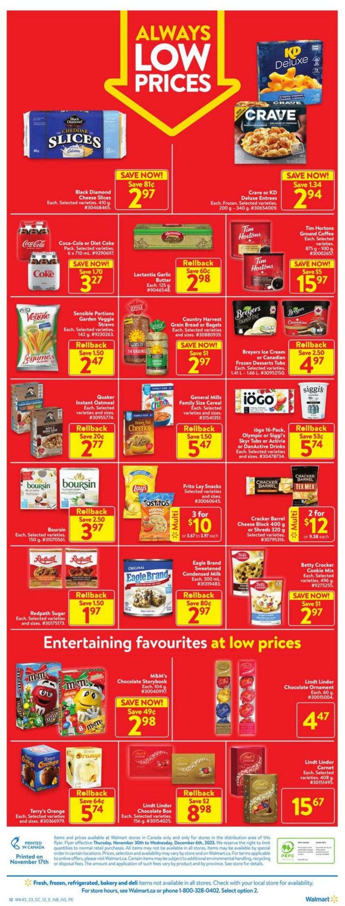 Flyer Walmart 30.11.2023 - 06.12.2023