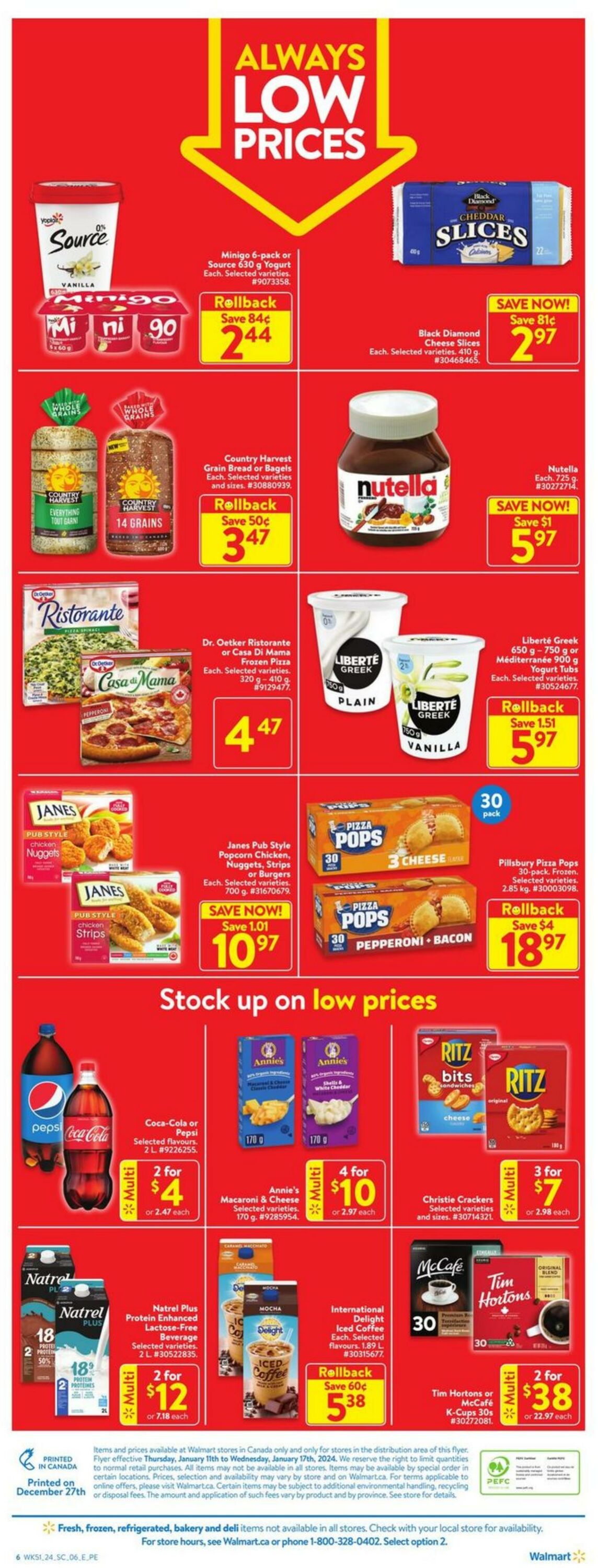 Flyer Walmart 11.01.2024 - 17.01.2024