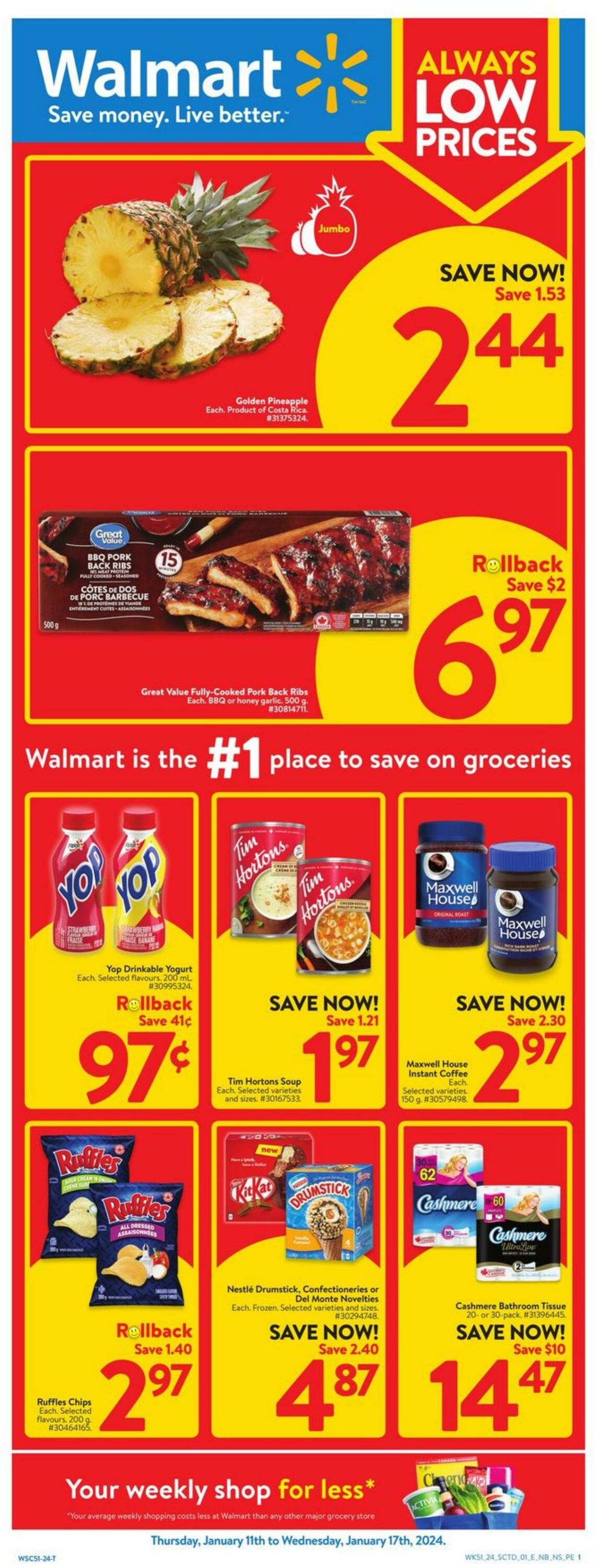 Flyer Walmart 11.01.2024 - 17.01.2024