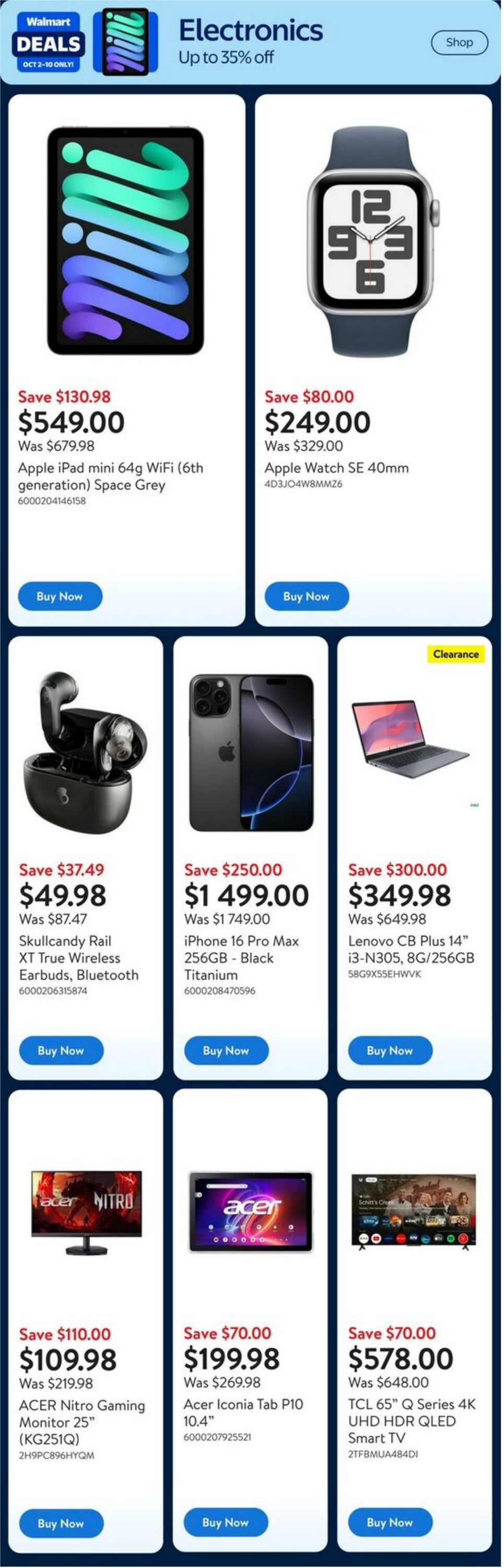 Flyer Walmart 02.10.2025 - 10.10.2025