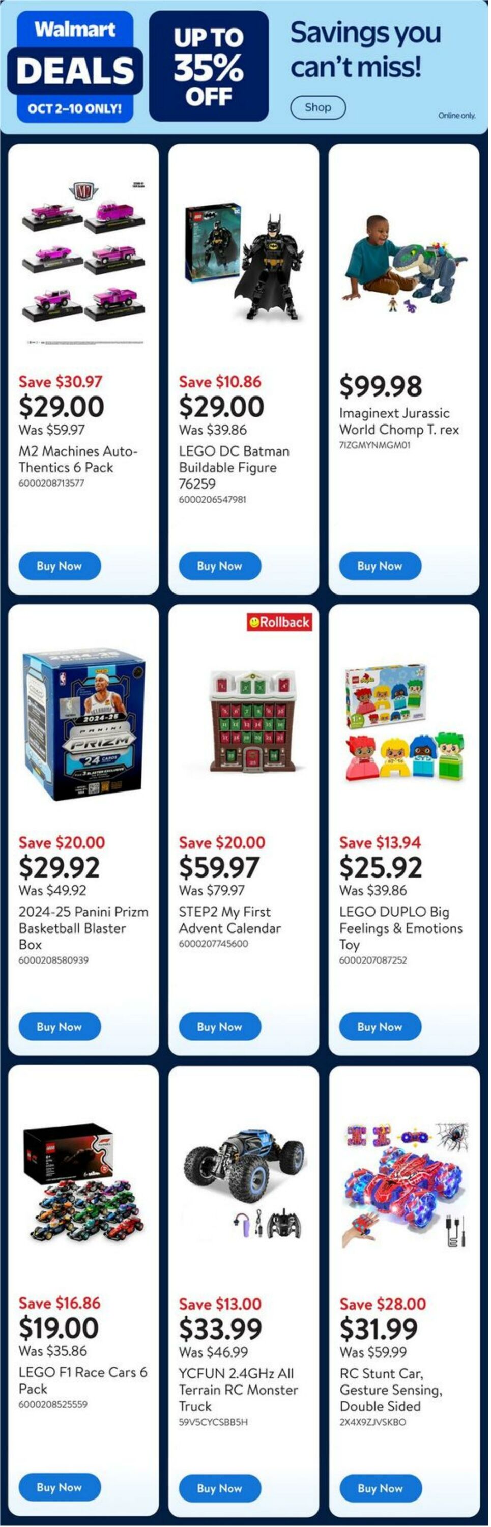 Flyer Walmart 02.10.2025 - 10.10.2025