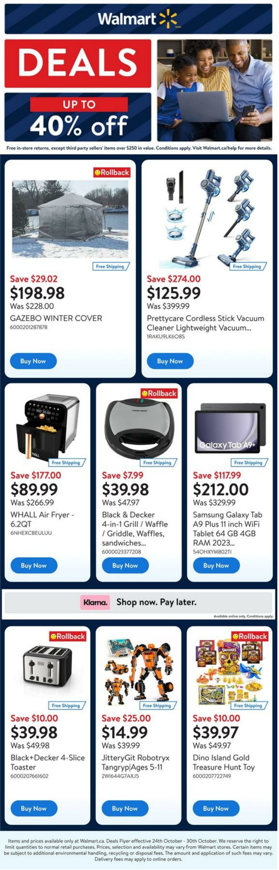 Flyer Walmart - DealsFlyer 24 Oct 2024 - 30 Oct 2024