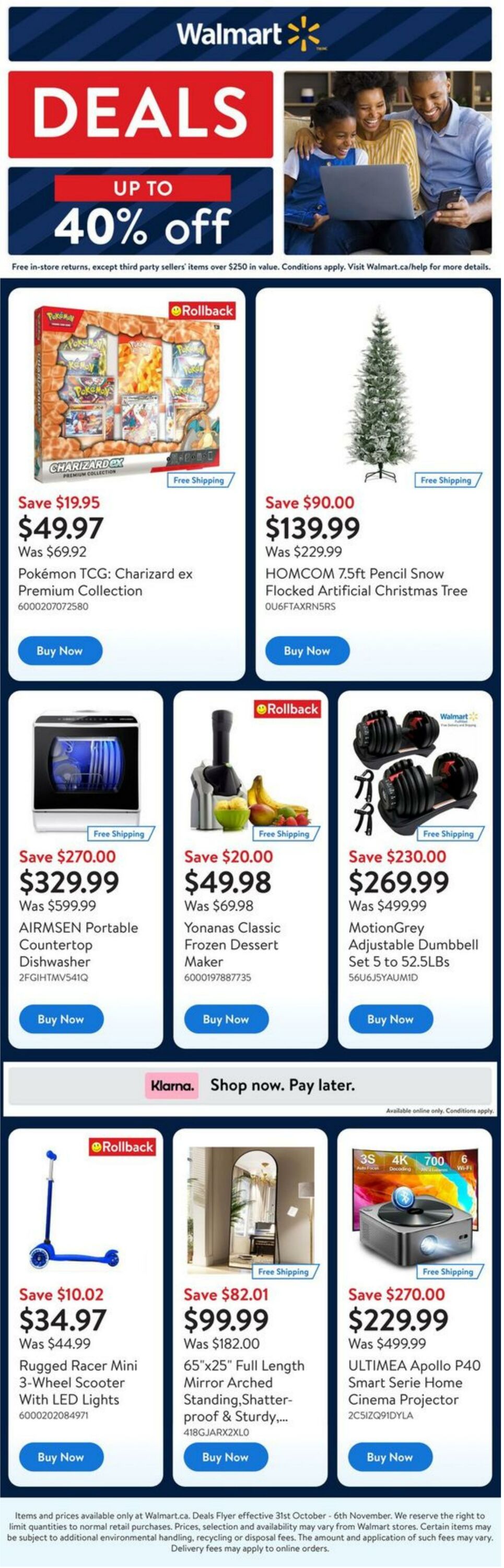 Flyer Walmart - DealsFlyer 31 Oct 2024 - 6 Nov 2024