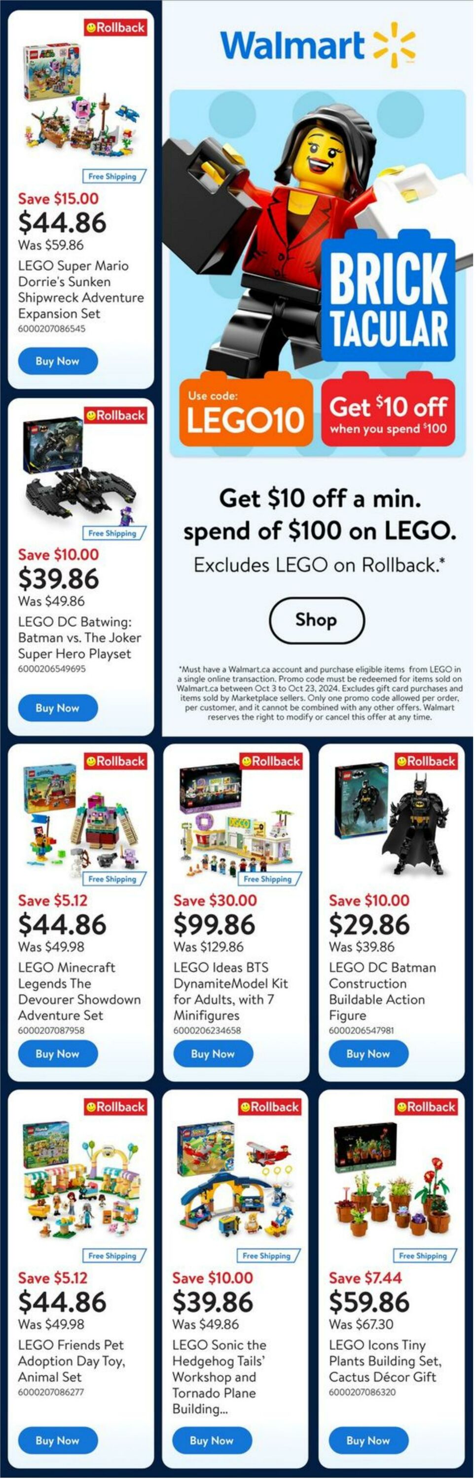 Flyer Walmart 17.10.2024 - 23.10.2024