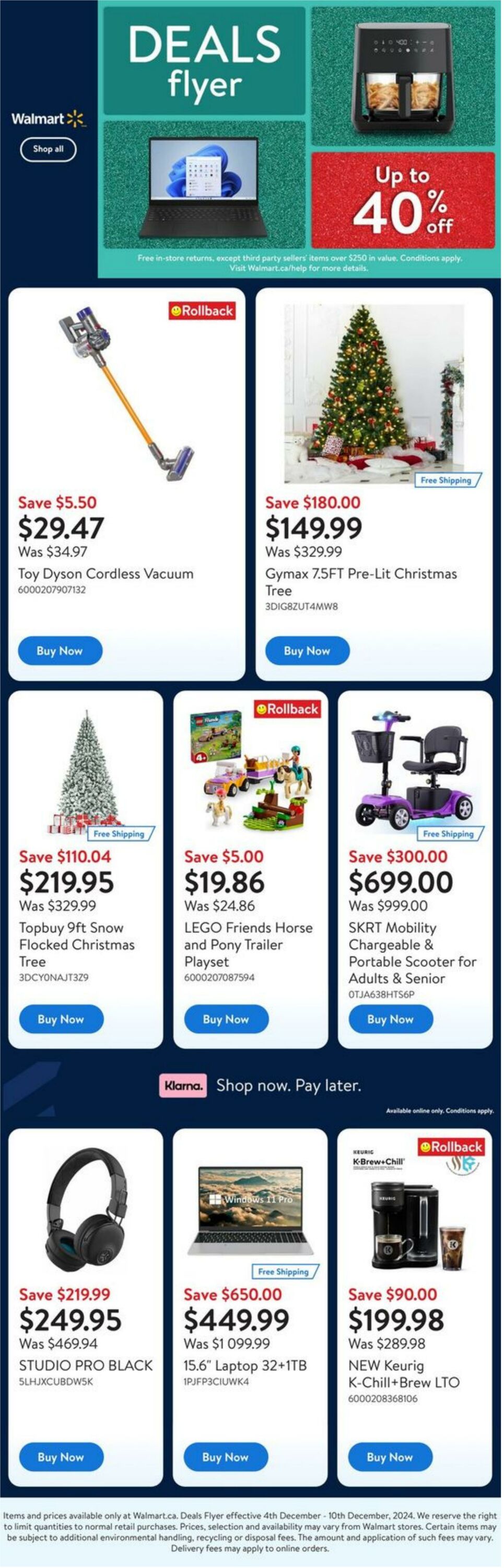 Flyer Walmart - DealsFlyer 5 Dec 2024 - 11 Dec 2024