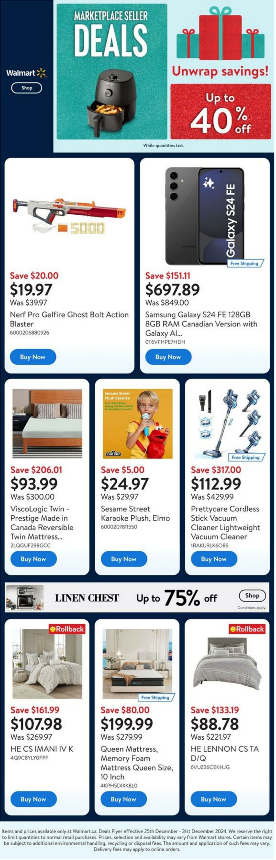 Flyer Walmart - DealsFlyer 26 Dec 2024 - 2 Jan 2025